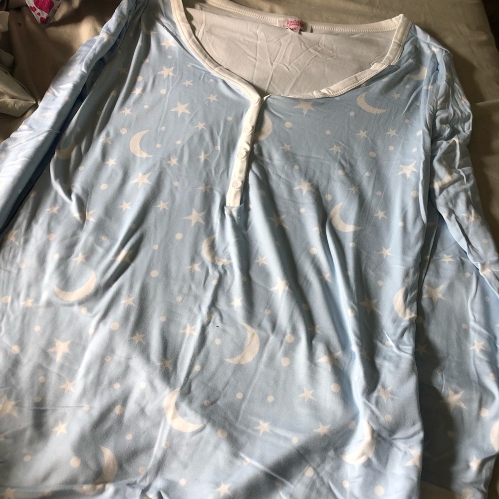 Just Jammies star long sleeve set S/M